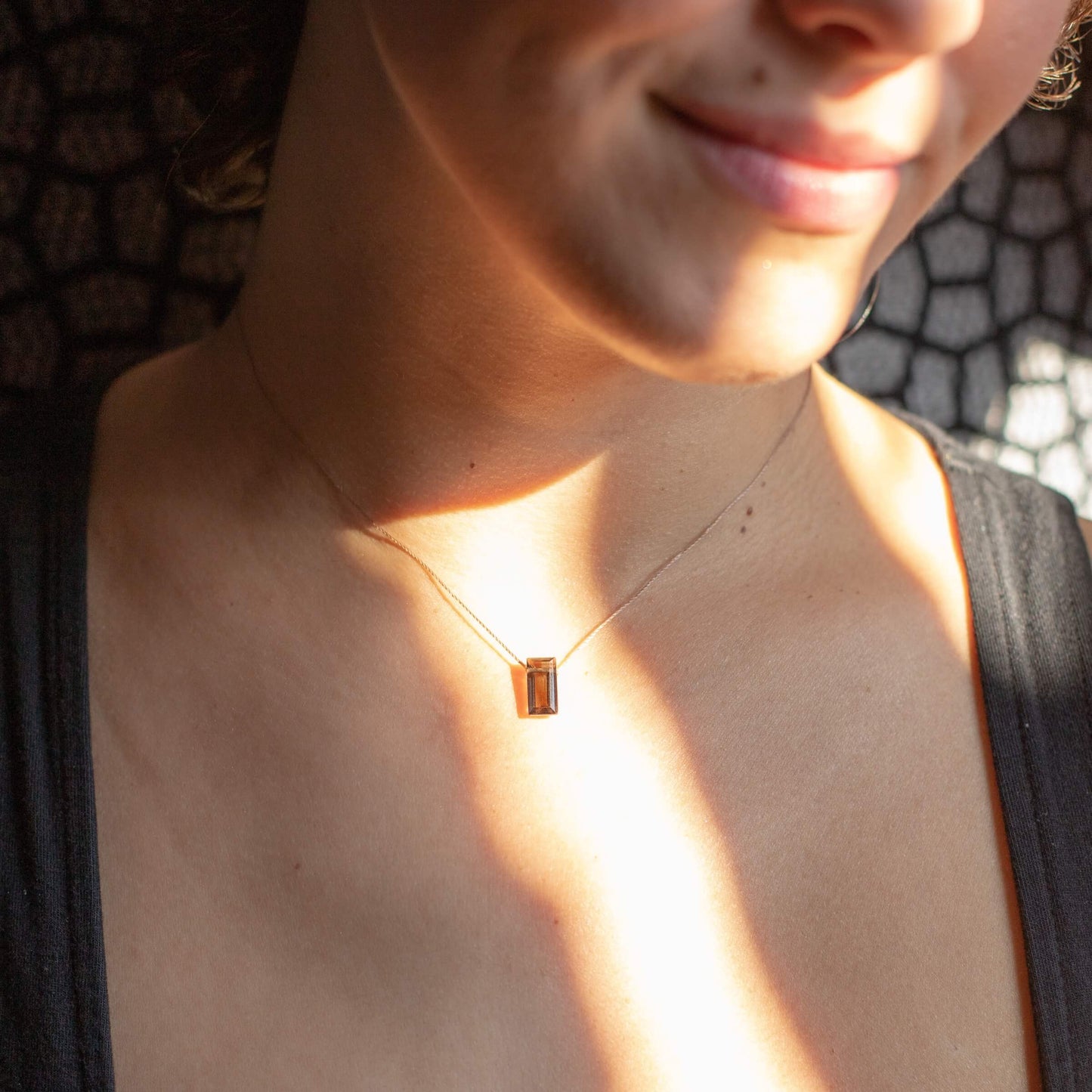 Smoky Quartz Refined Release Necklace