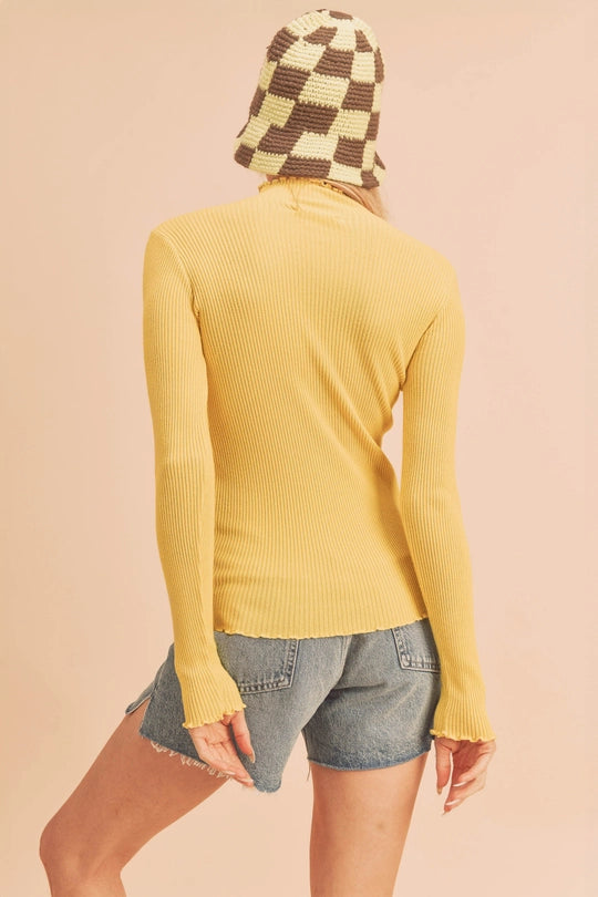 Soft Yellow Sweater