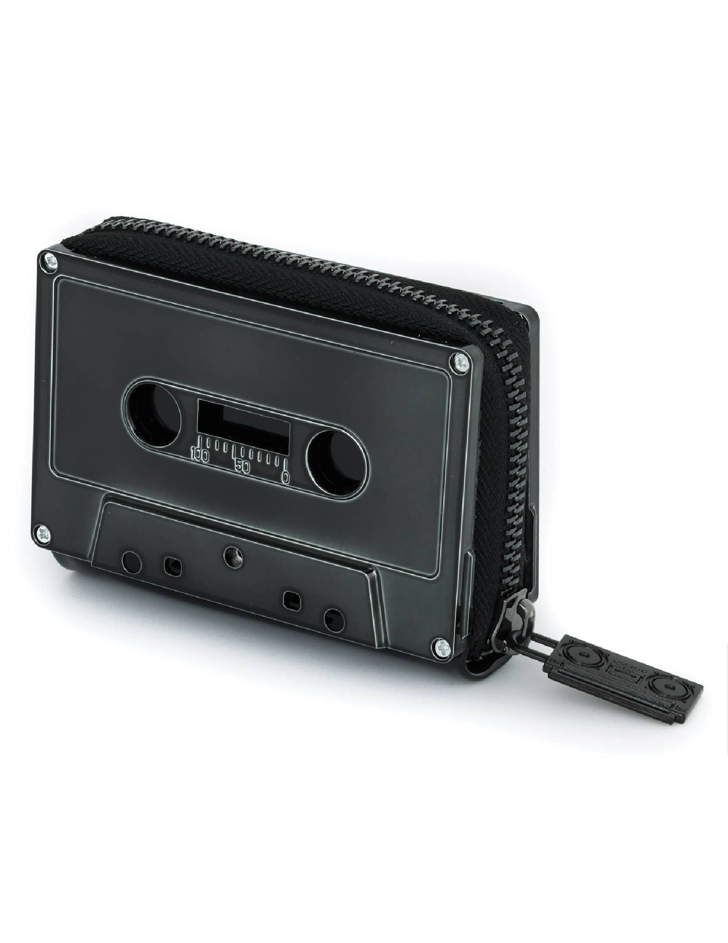 Black Cassette Tape Wallet