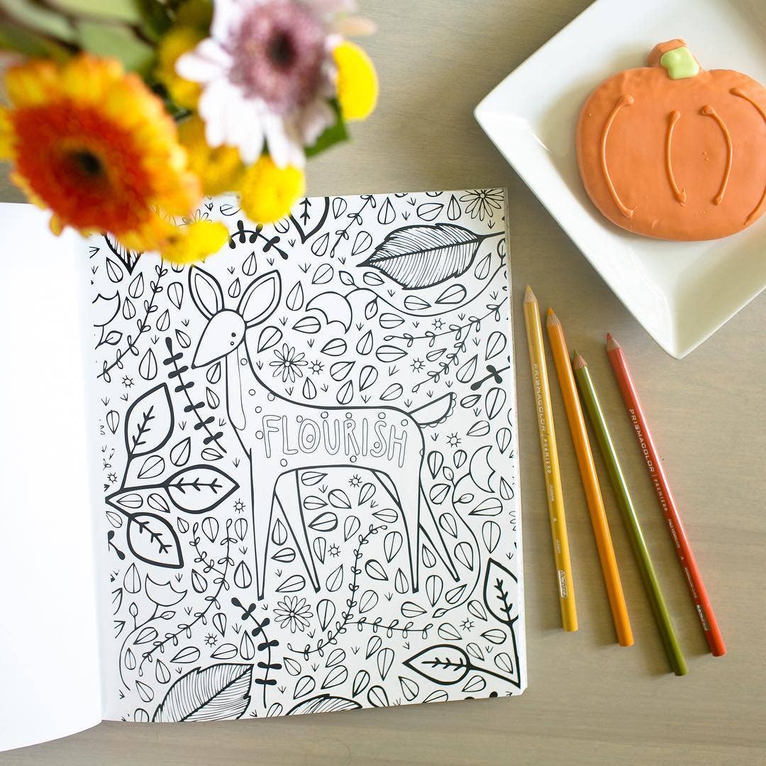 Together: Mommy + Me Coloring Book