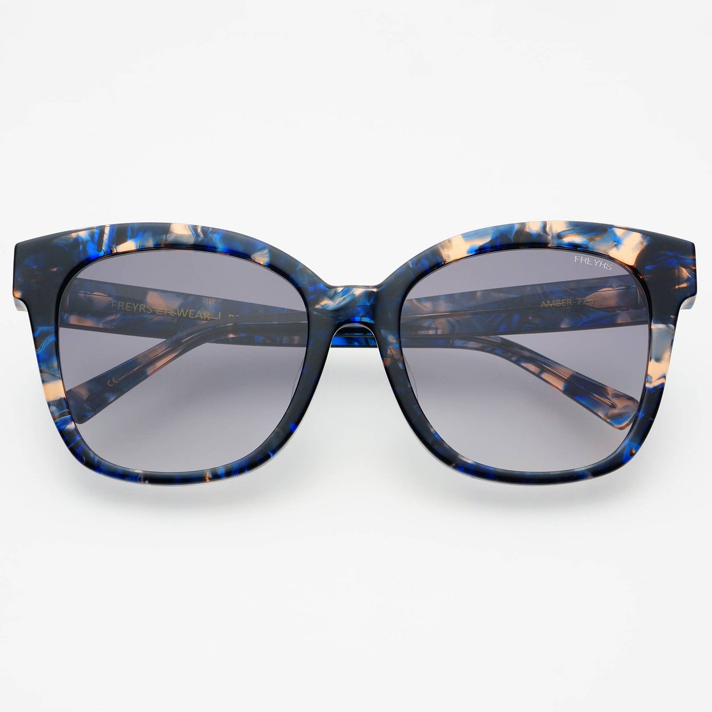 Amber Acetate Cat Eye BLUE