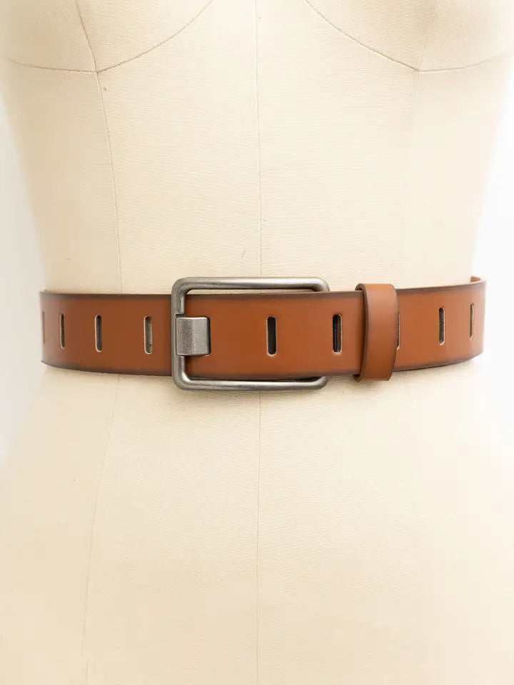 Buckle Slit Notch Belt