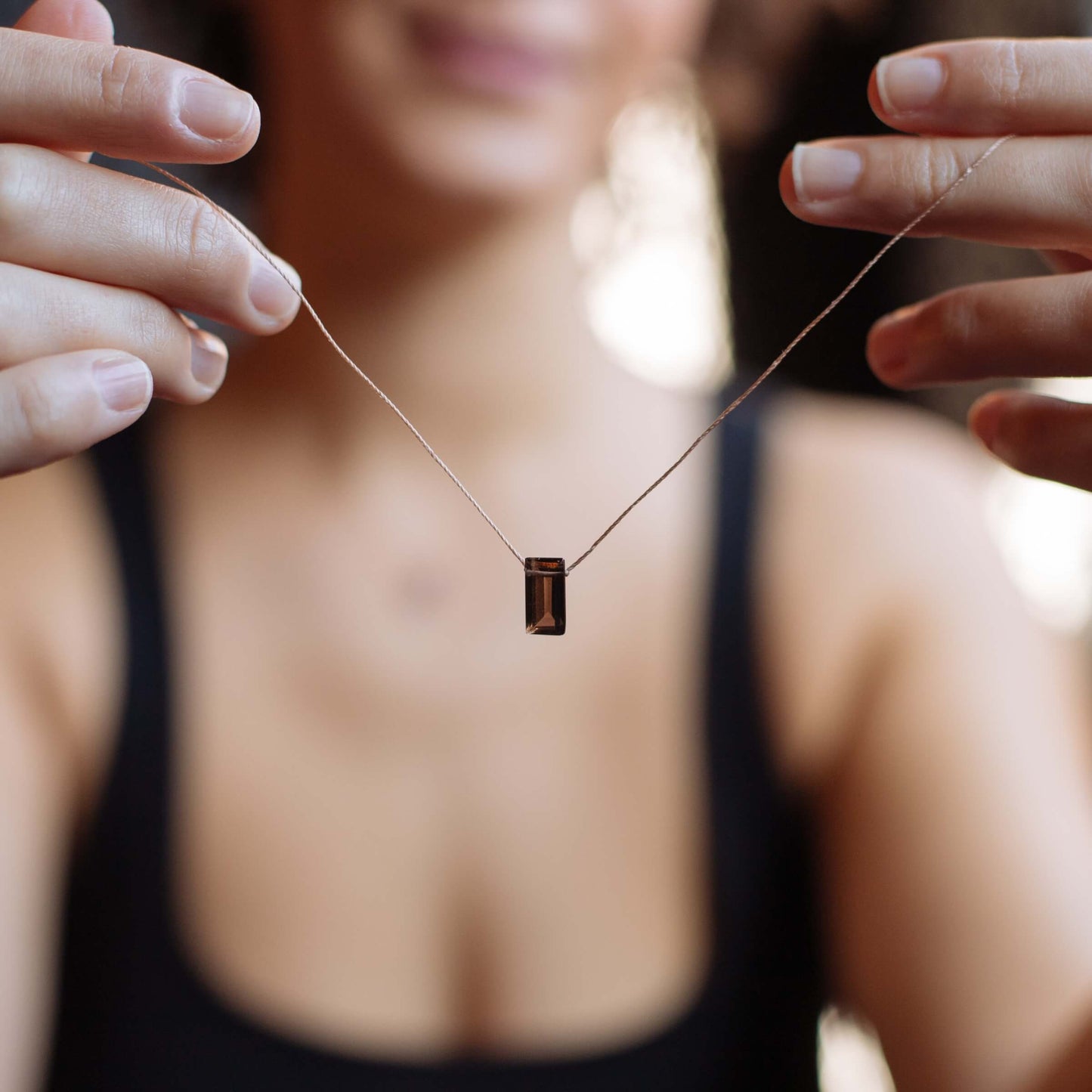 Smoky Quartz Refined Release Necklace