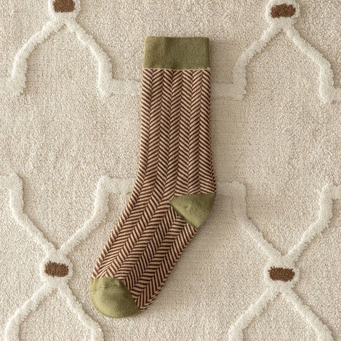 Vintage Pattern Women's Socks