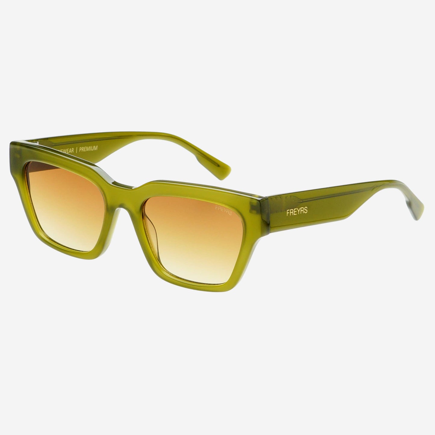 Hayden Acetate Unisex Rectangular Olive