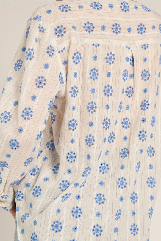 Kat Button Down