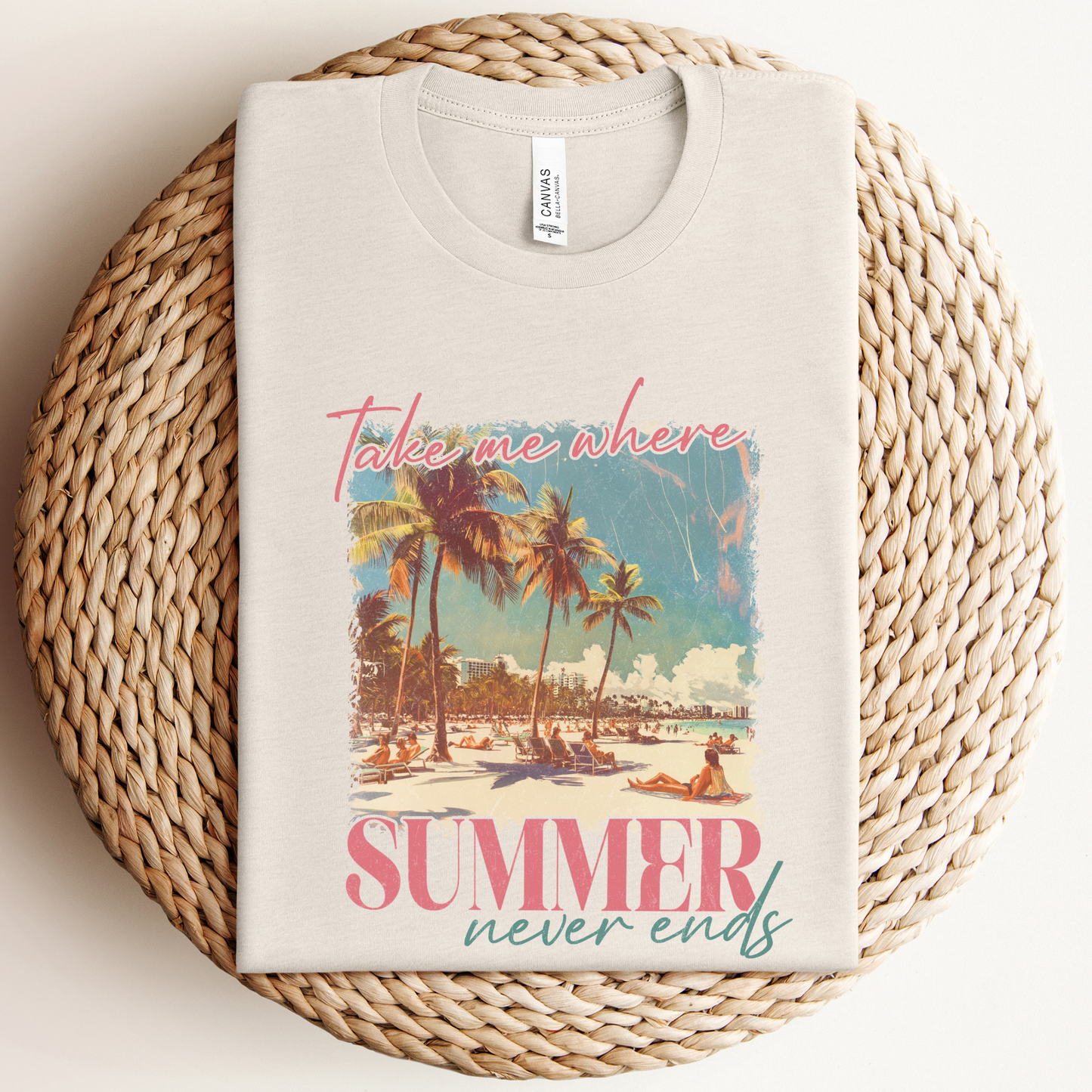 Summer Never Ends Graphic Tee
