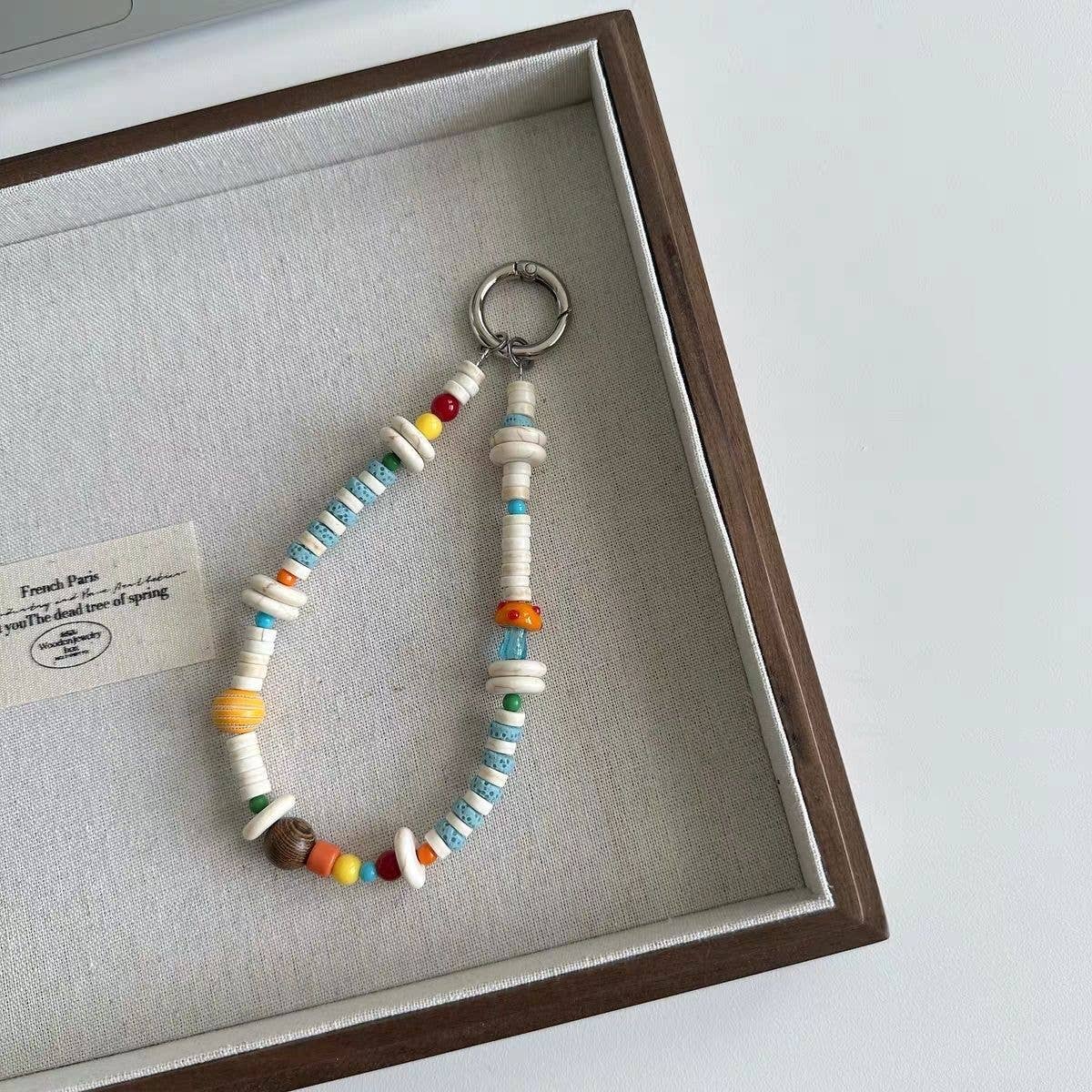 Color Beaded Phone Strap
