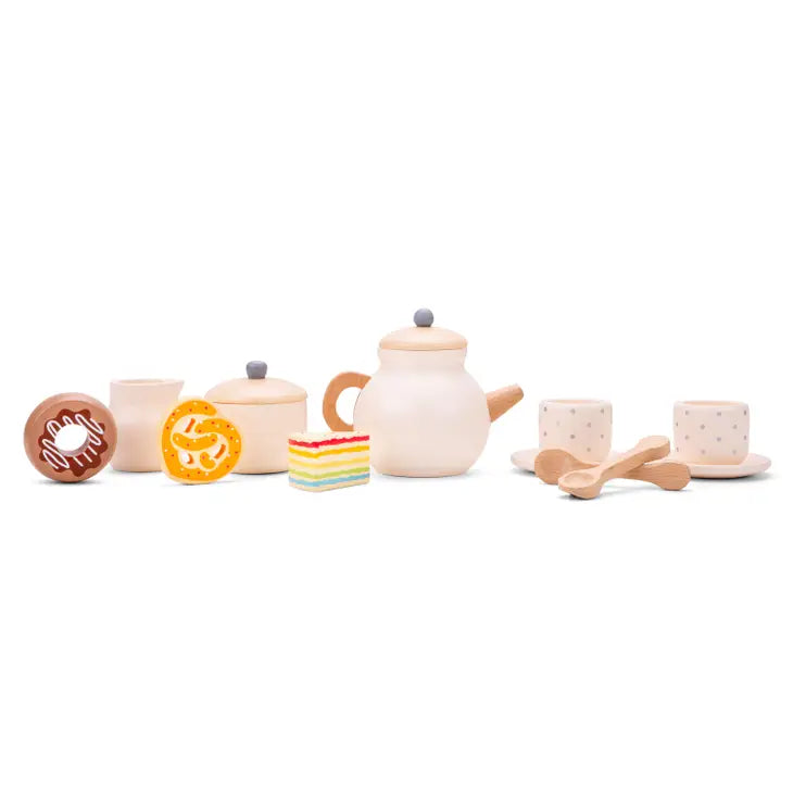 Wooden Tea Set