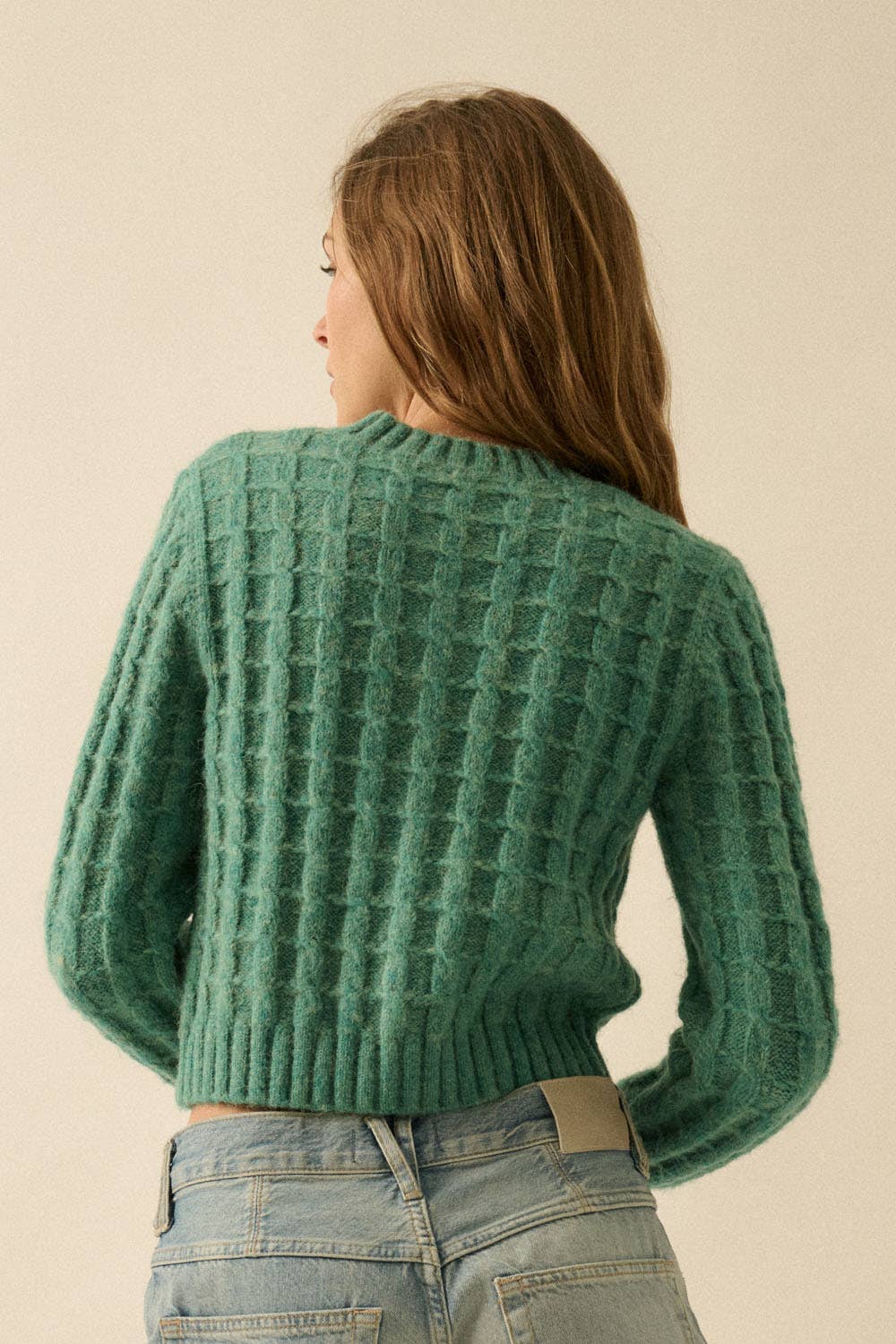 Pine Cable Knit Sweater