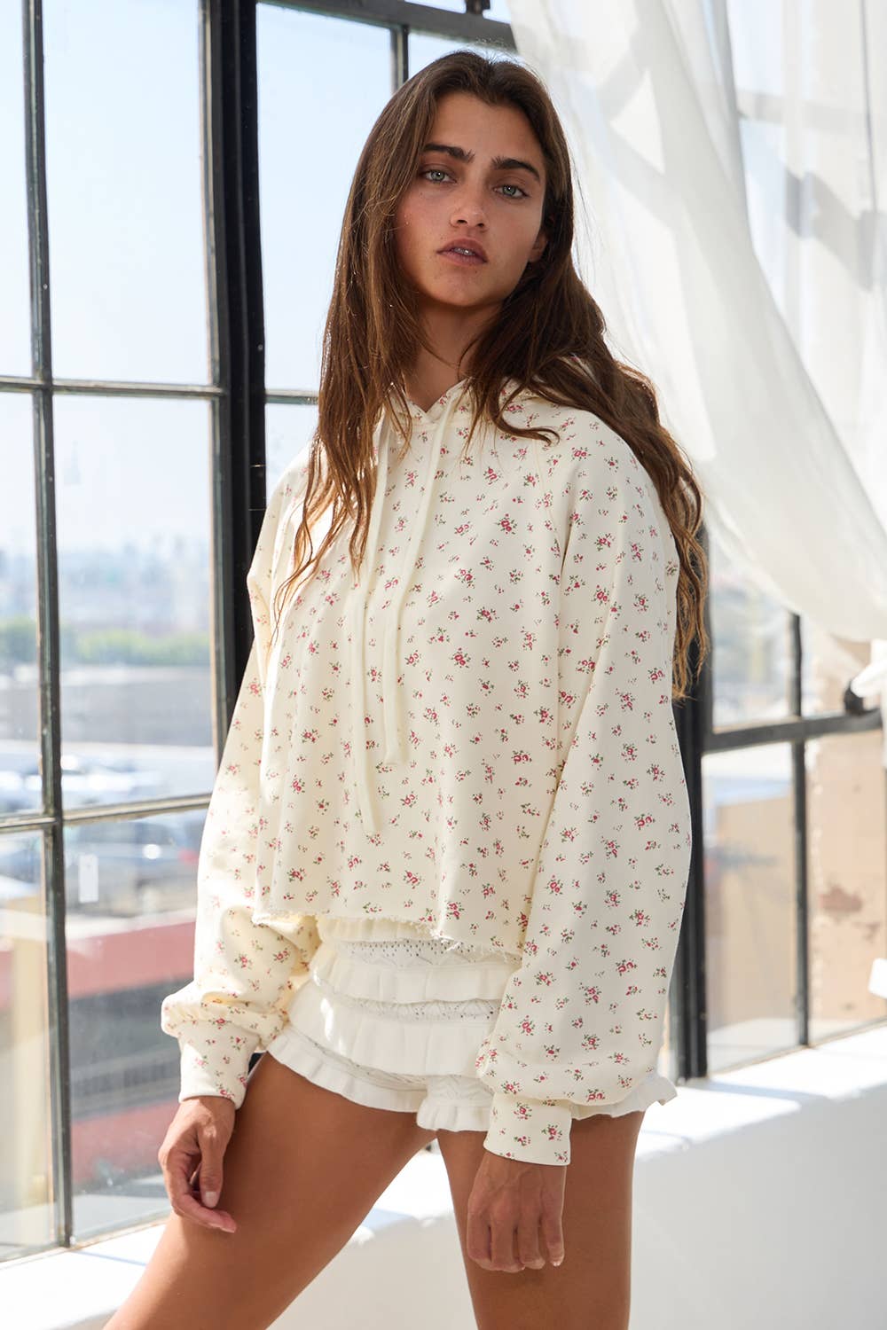 Peony Pullover Hoodie