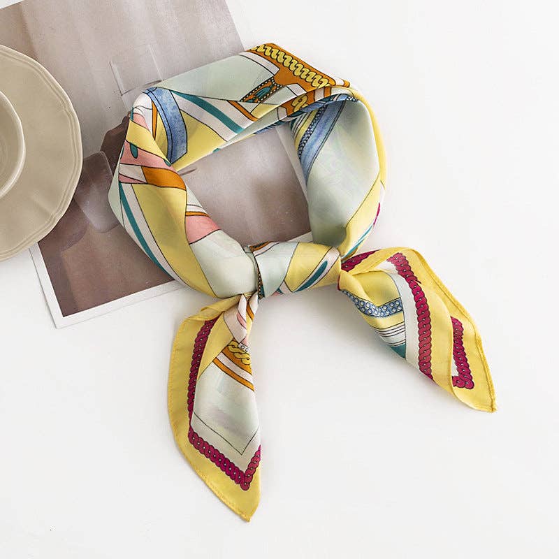 Printed Square Scarf