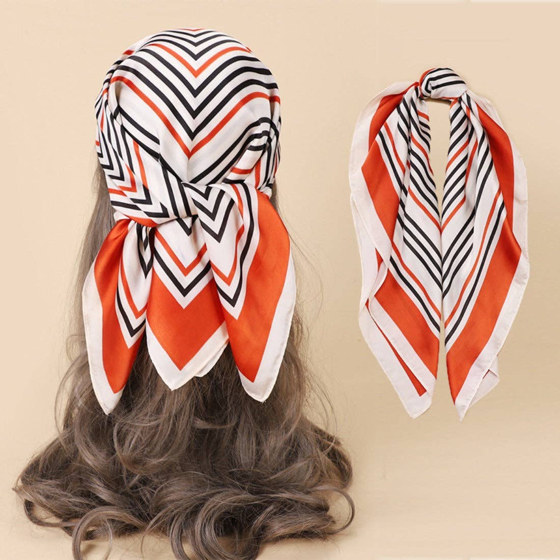 Printed Square Scarf