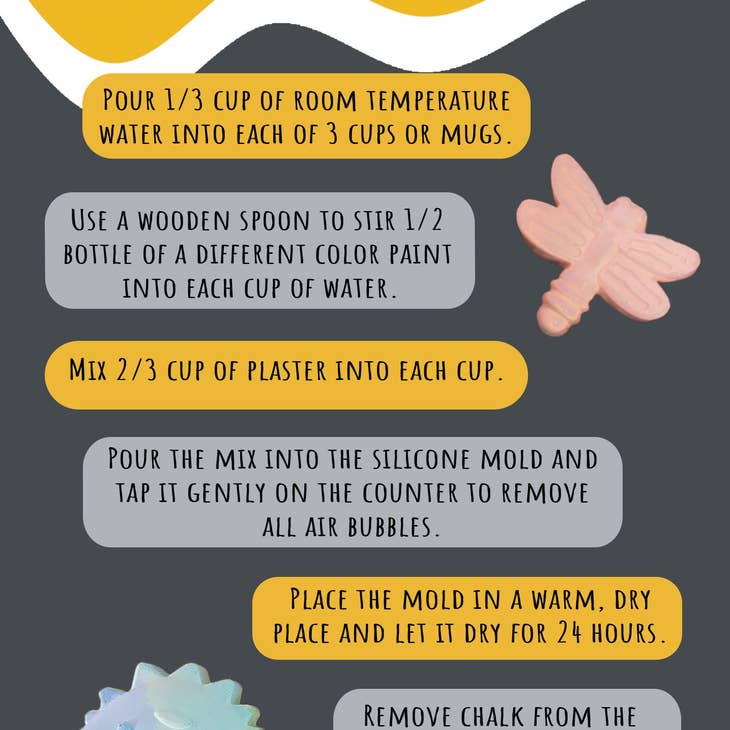 DIY Sidewalk Chalk Kit