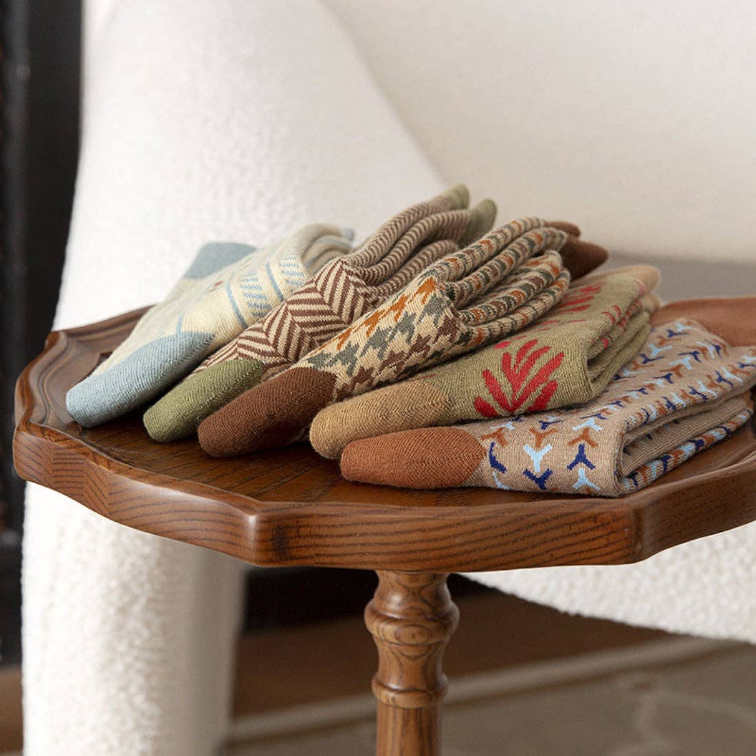 Vintage Pattern Women's Socks