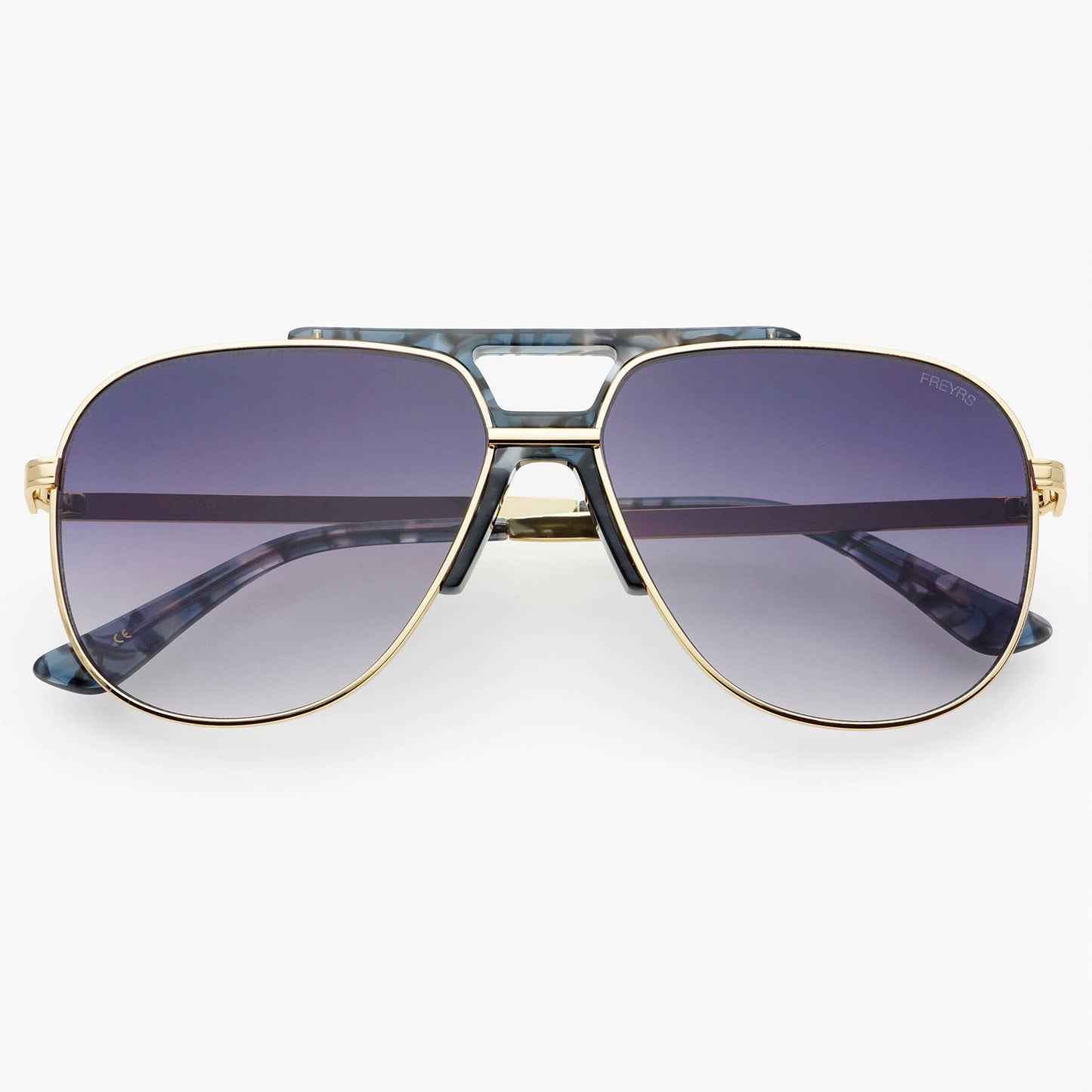 Logan Acetate Aviator Unisex Sunglasses