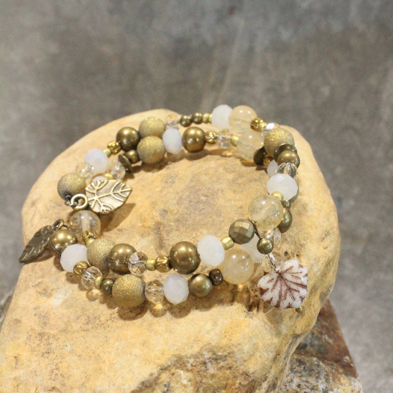 My Favorite Maple Leaf Wrap Bracelet