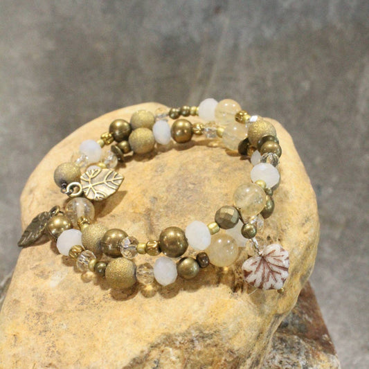 My Favorite Maple Leaf Wrap Bracelet
