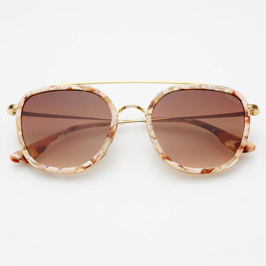 Weston Acetate Pink Pearl Sunglasses