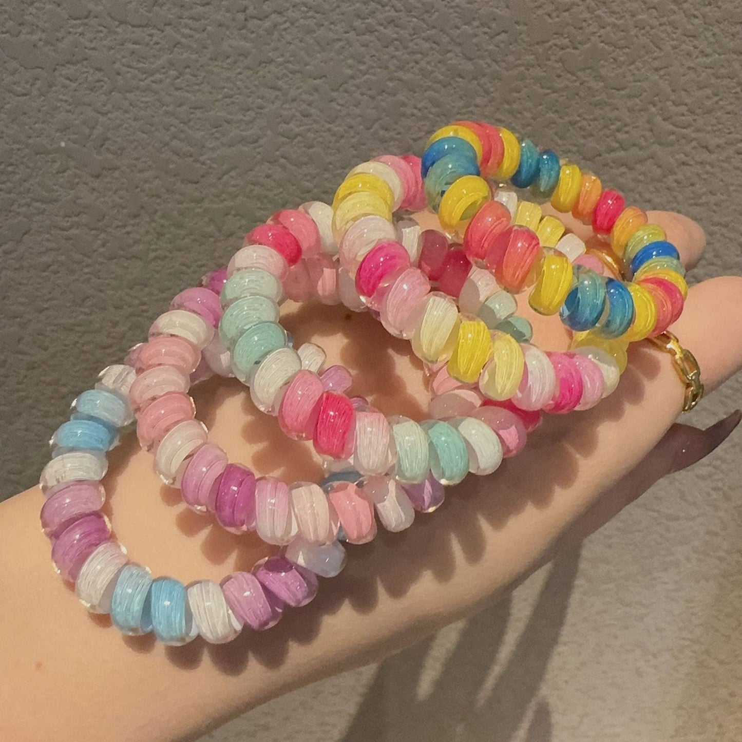 Bright Hair Ties (5)