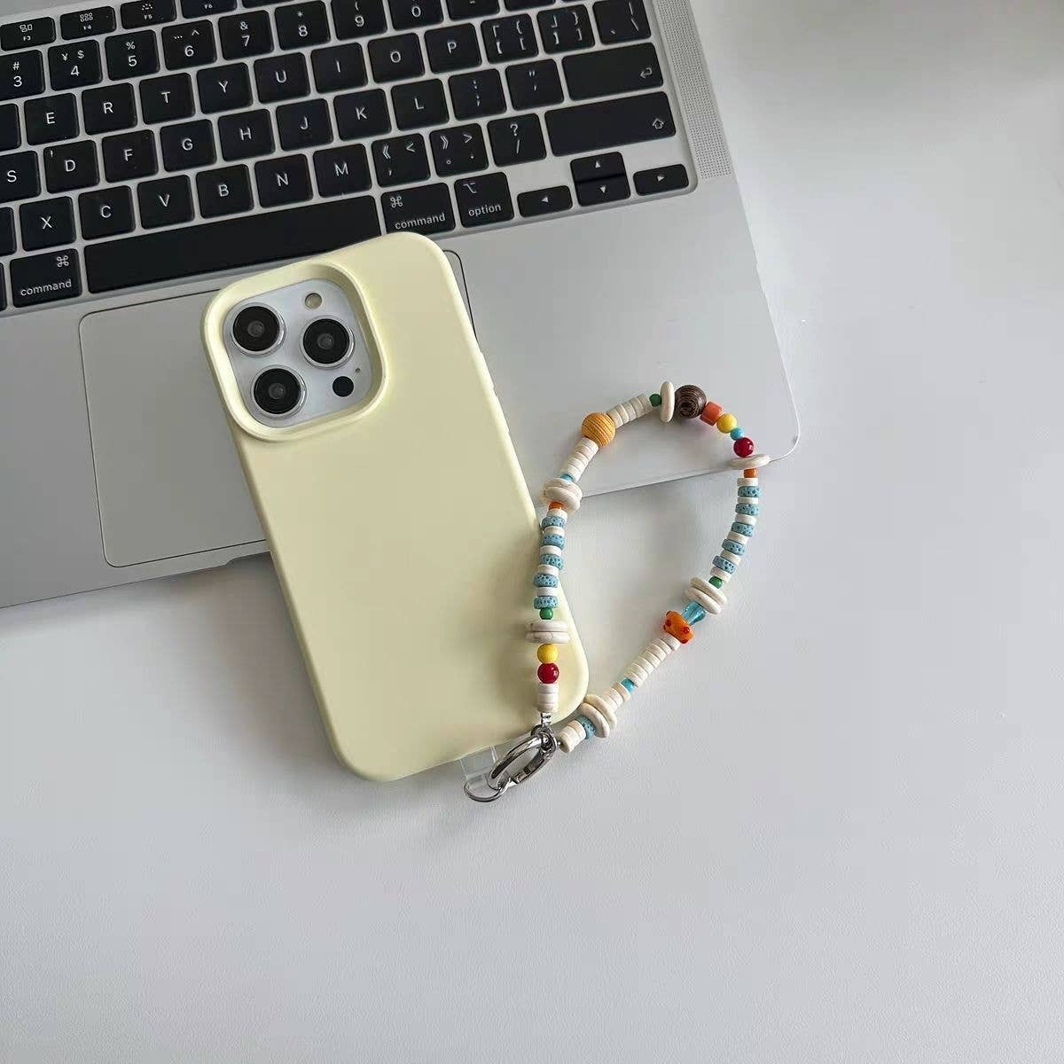 Color Beaded Phone Strap