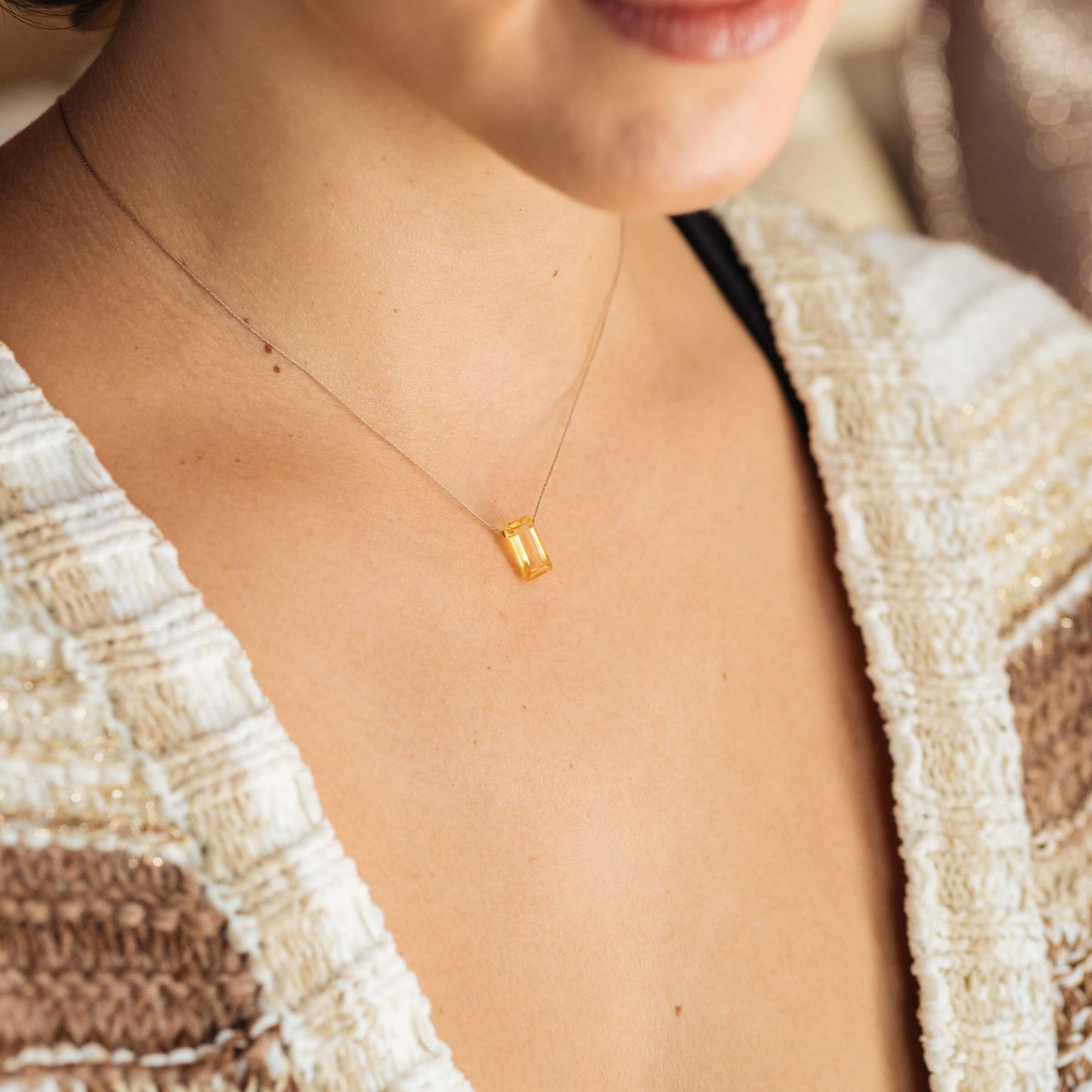 Citrine Refined Manifest Necklace