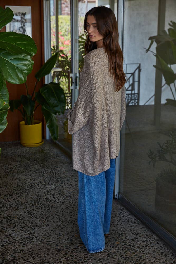 Open Front Cardigan