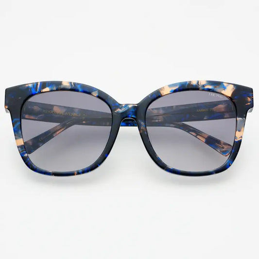 FREYRS Amber Acetate Cat Eye Sunglasses