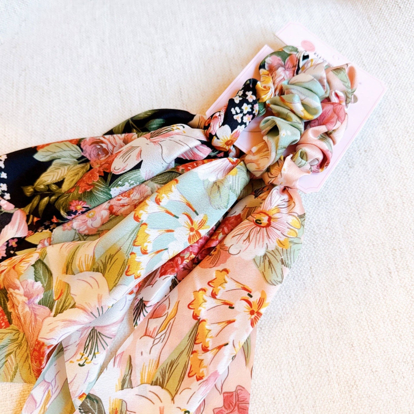 Festival Scarf Hair Scrunch (3)