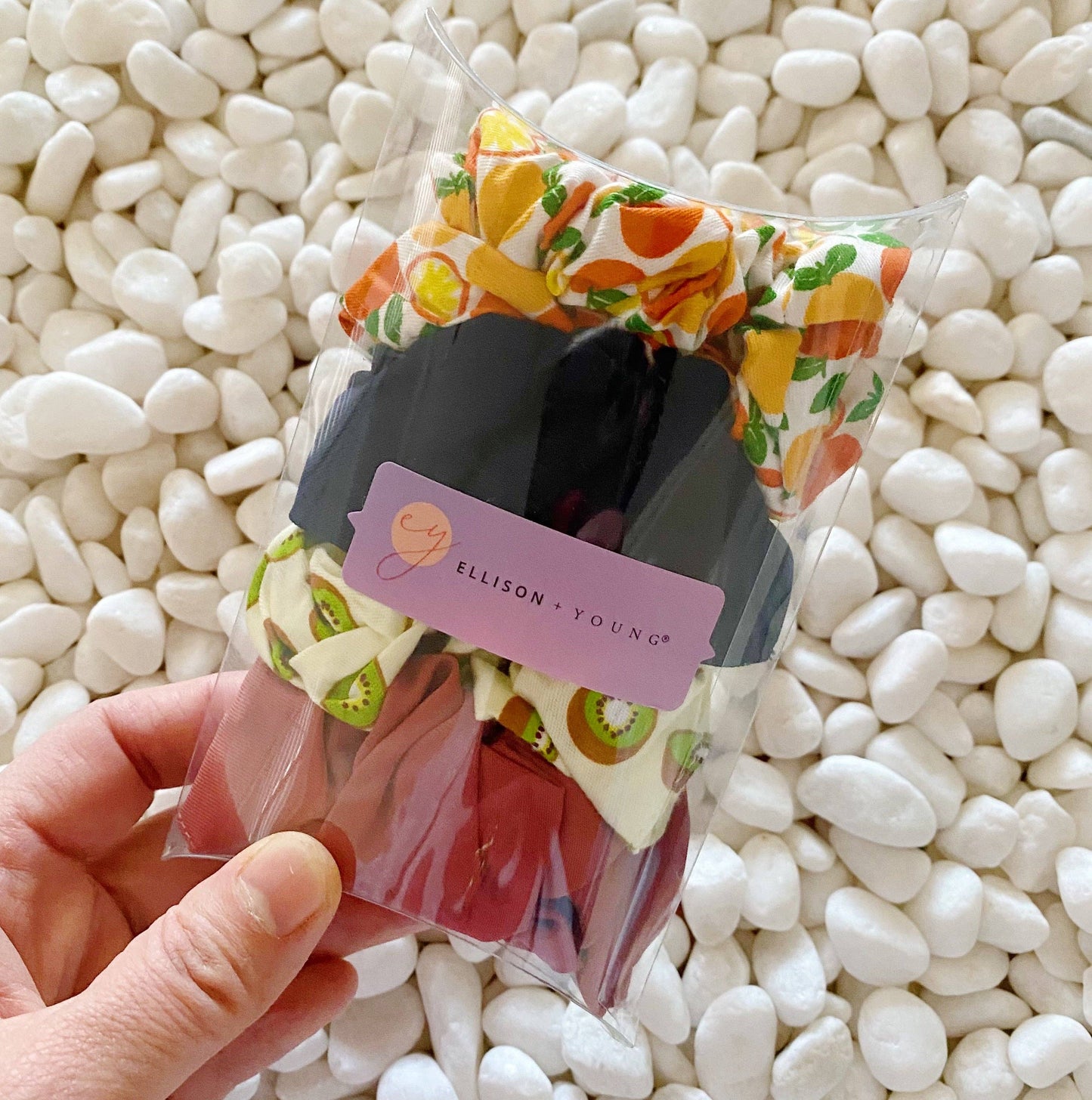 Orchard Hair Scrunchie Set (4)