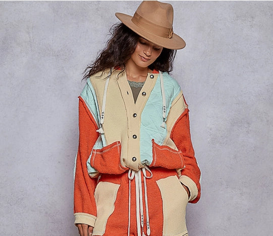 Hot Coral Jacket