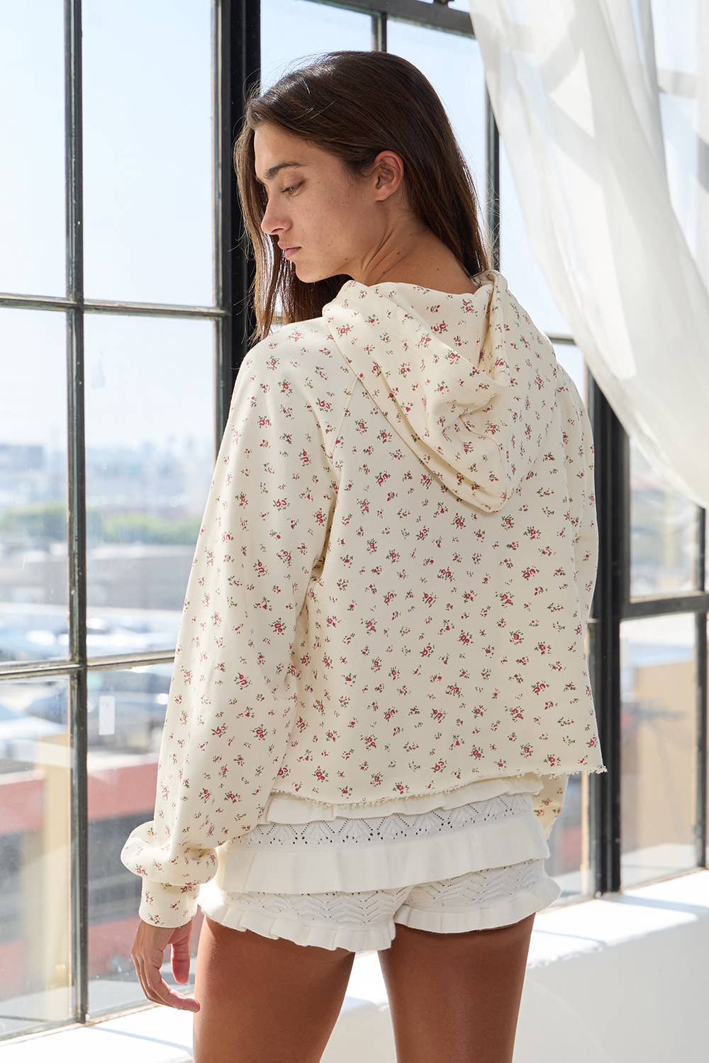 Peony Pullover Hoodie