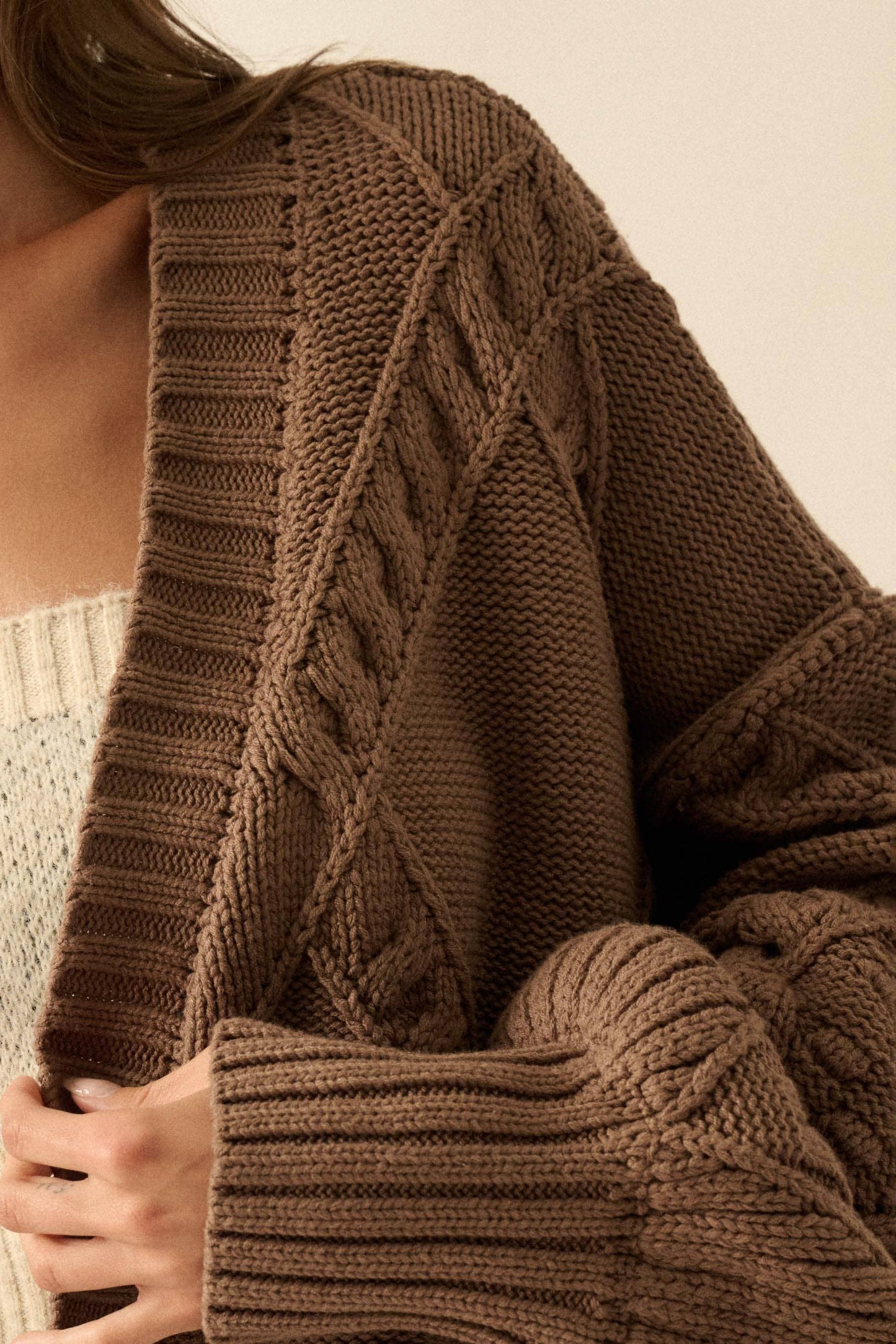Mocha Cardigan