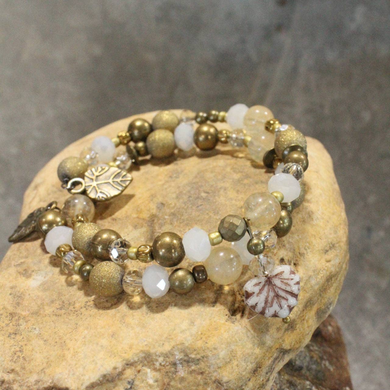 My Favorite Maple Leaf Wrap Bracelet