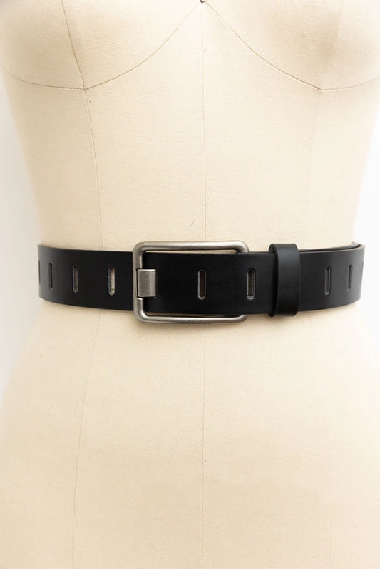 Buckle Slit Notch Belt