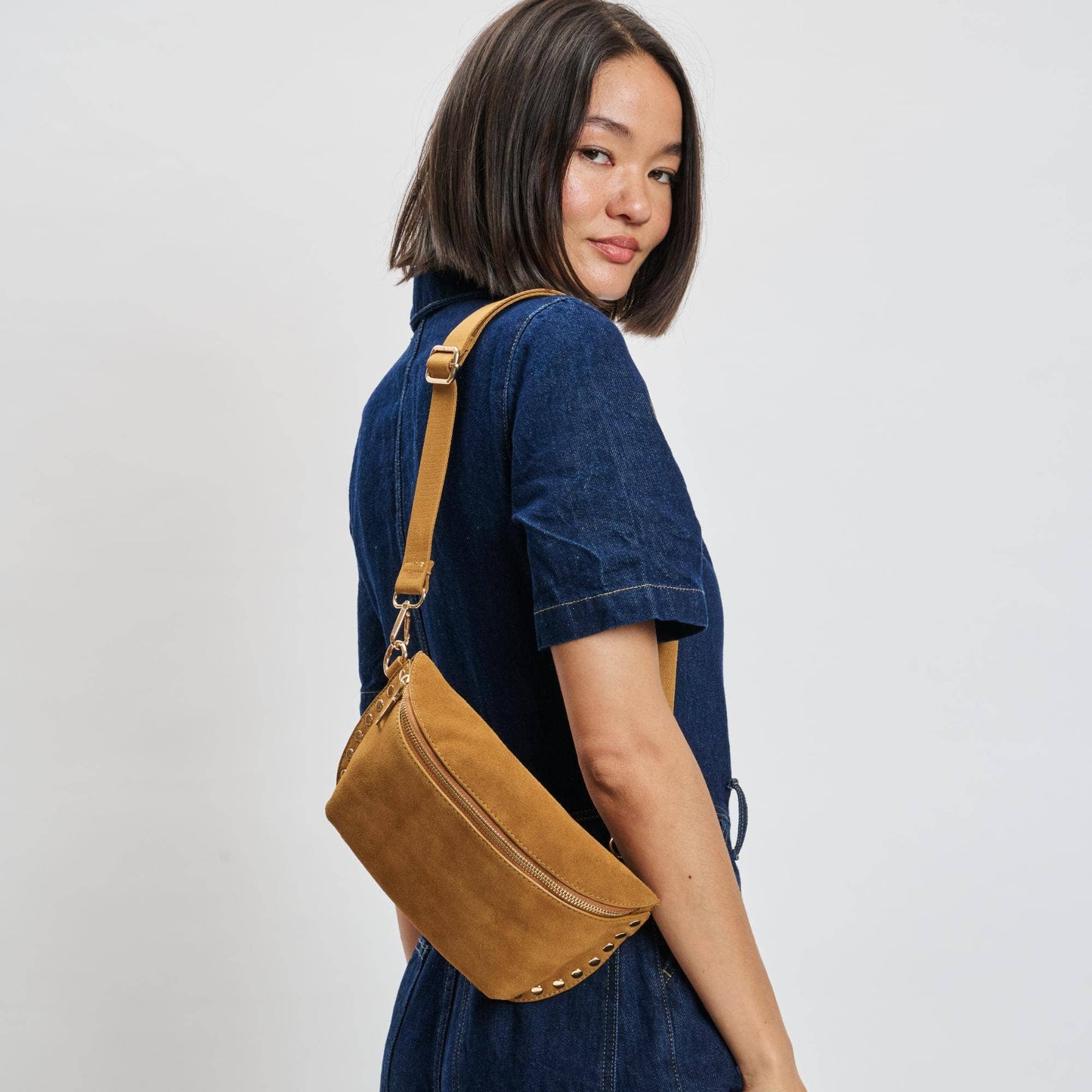Gizelle-Suede Belt Bag