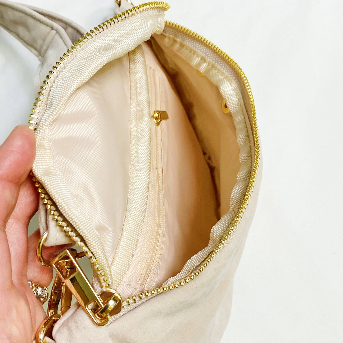 Detachable Fringed Sling Bag