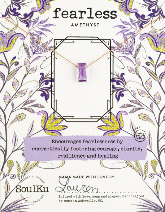 Amethyst Refined Fearless Necklace