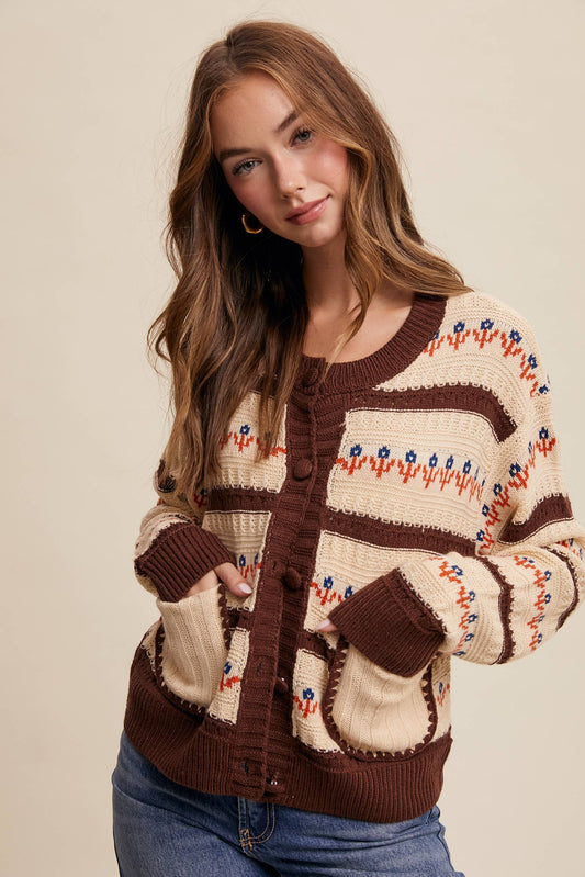 Rustic Knit Cardigan