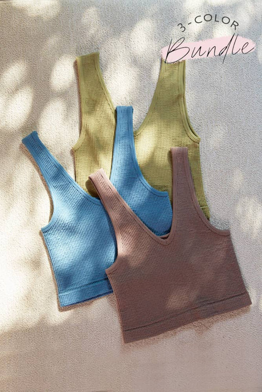 Ribbed Stretch Brami