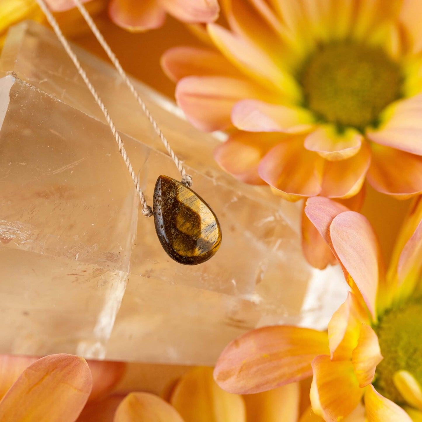 Tiger Eye Empowerment Necklace