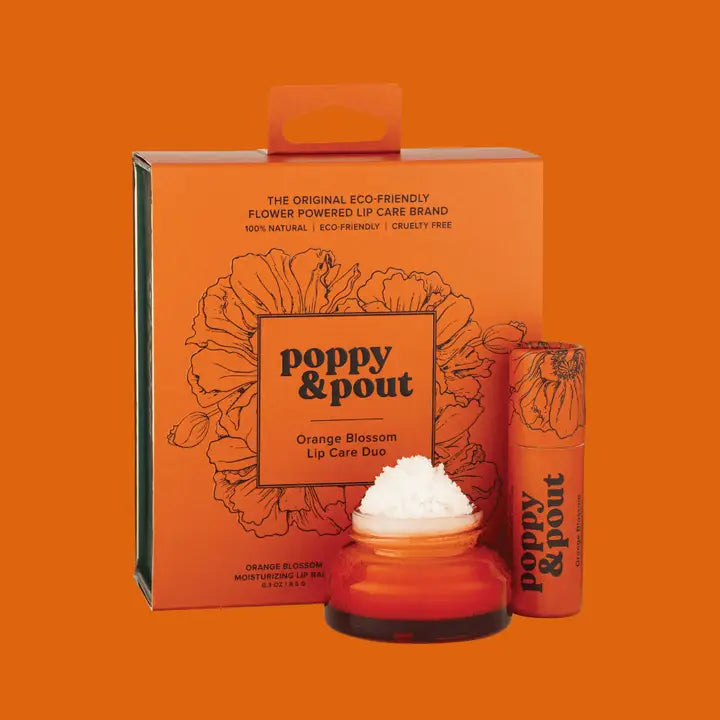 Lip Care Duo, Poppy & Pout