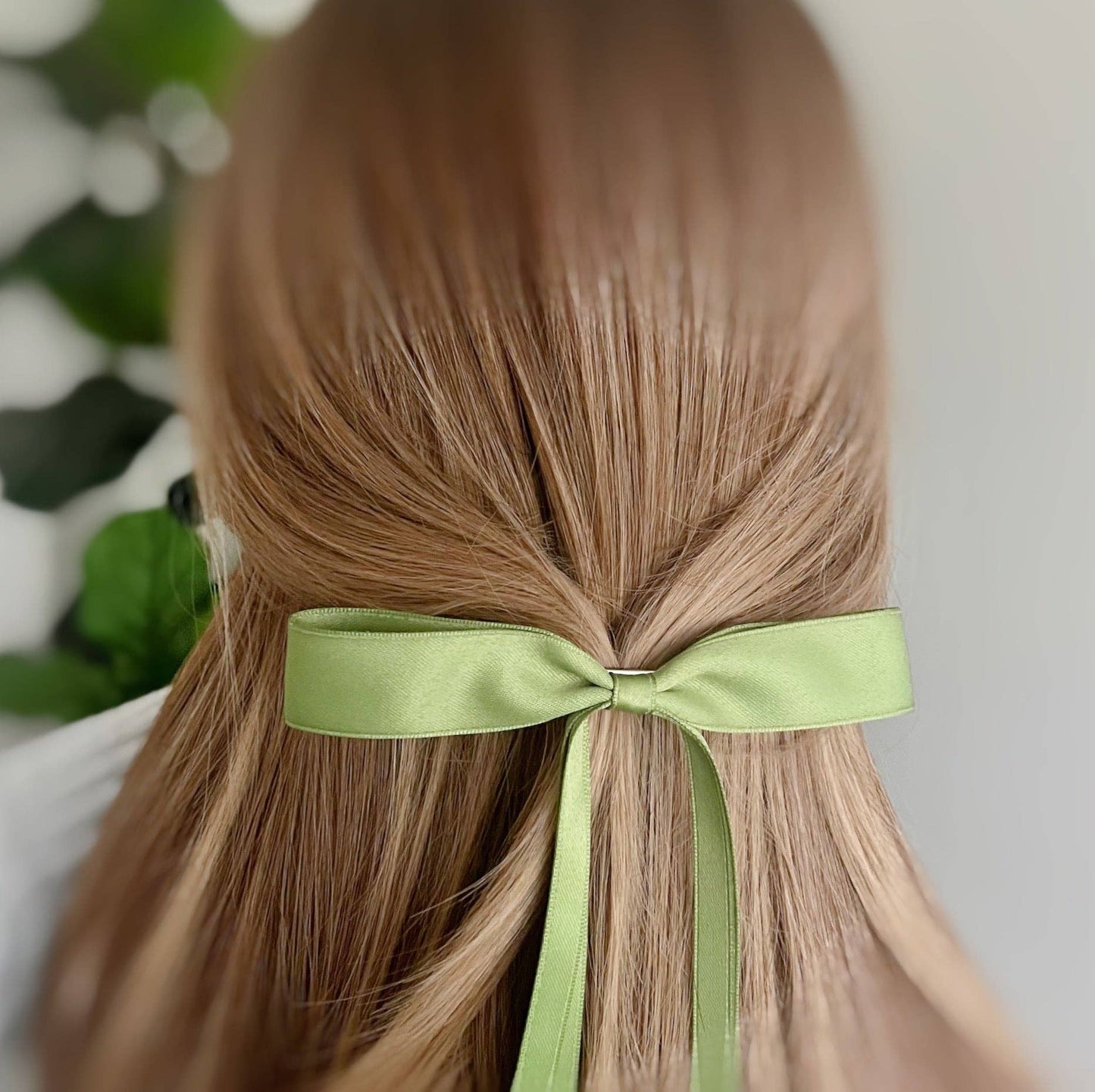 Slim Bow Hair Clip Set Of 4