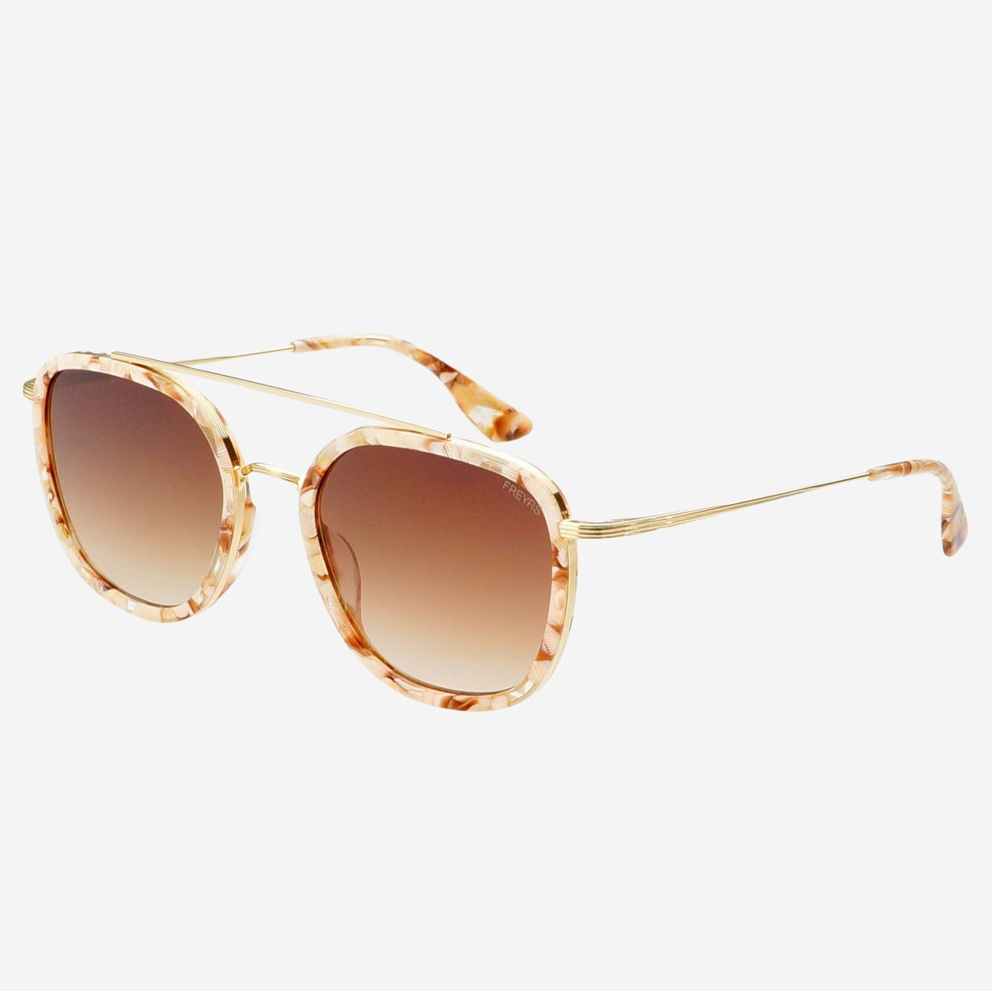 Weston Acetate Pink Pearl Sunglasses