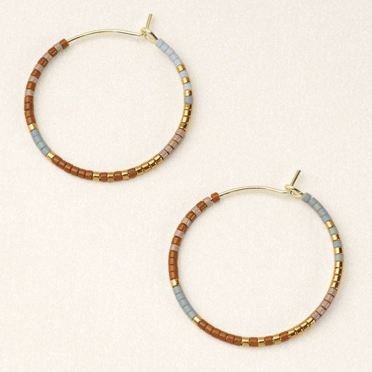 Chromacolor Small Hoop - Desert Multi/Gold
