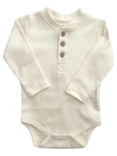 Load image into Gallery viewer, Button Cotton Long Sleeve Bodysuit
