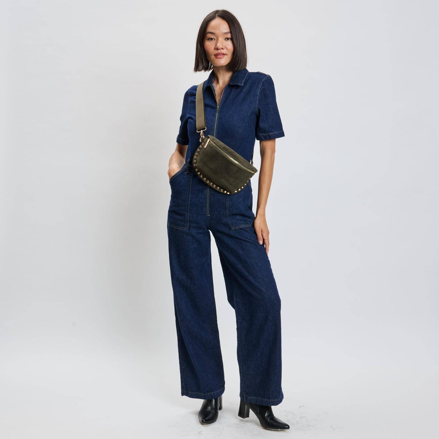 Gizelle-Suede Belt Bag