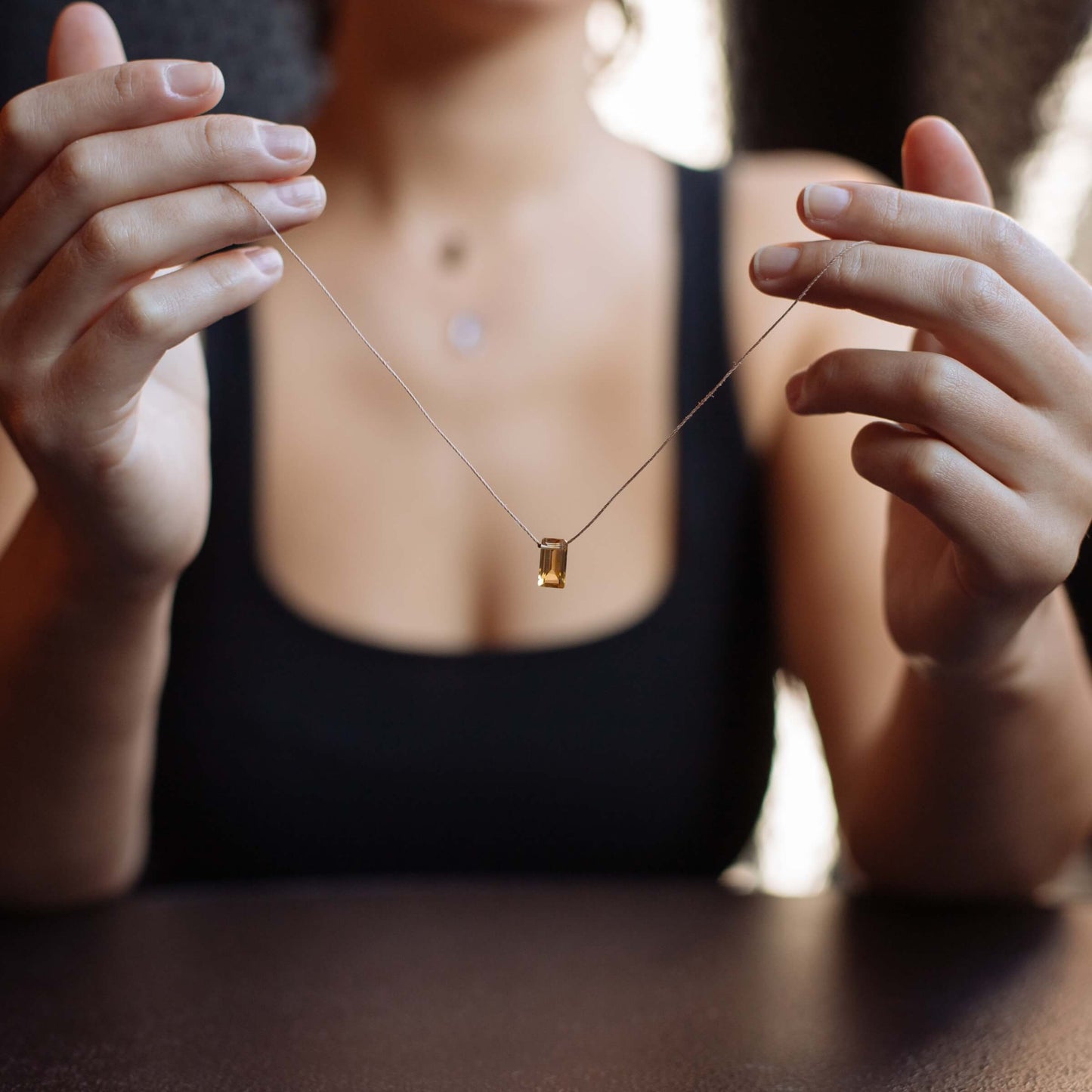 Citrine Refined Manifest Necklace
