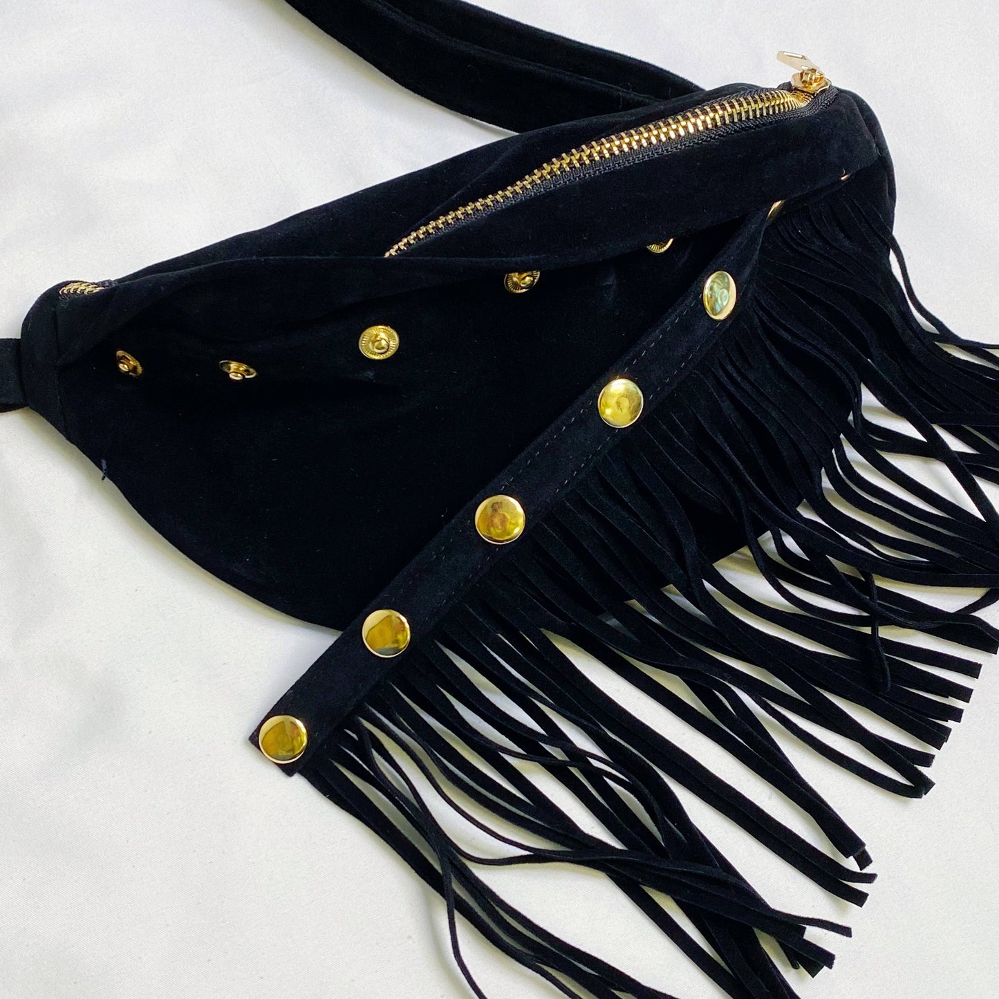 Detachable Fringed Sling Bag