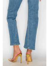 Load image into Gallery viewer, Tummy Control High Rise Straight Jeans
